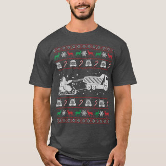 Camiseta Camión gracioso Navidades feos dulces regalos de N