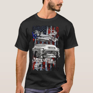 Camiseta Camión legendario V8 de recogida CJ 1957