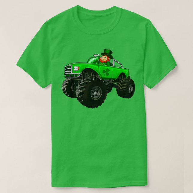 Camiseta Camión Leprechaun Monster 4 (Diseño del anverso)