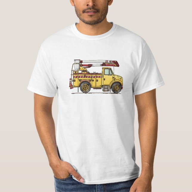 Camiseta Camión lindo del recogedor de la cereza (Anverso)