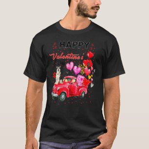 Camiseta Camión lindo Disfraz Día de San Valentín de Malamu