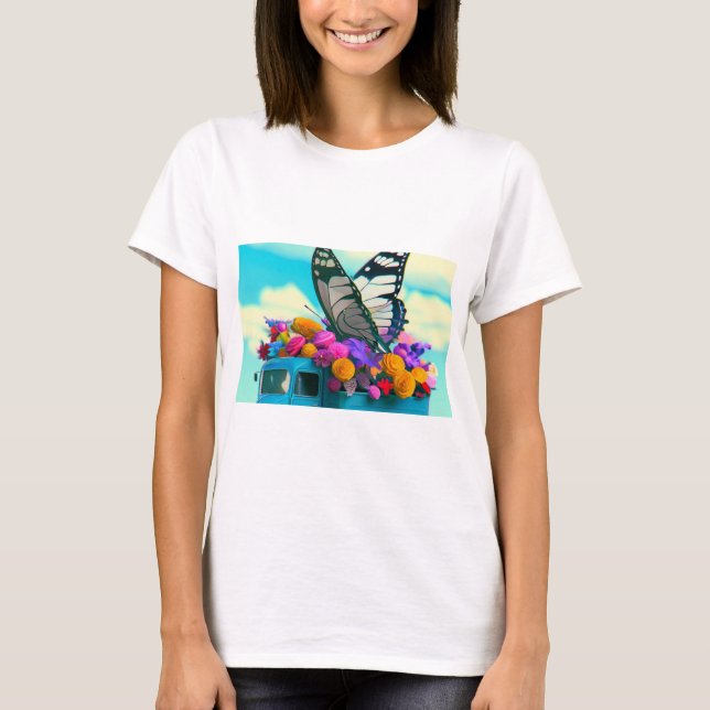 Camiseta Camión Mariposa (Anverso)