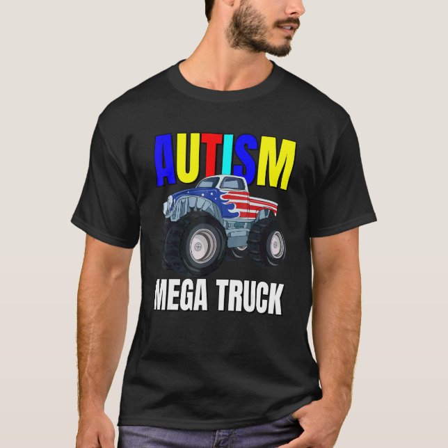 Camiseta Camión Mega Autismo (Anverso)