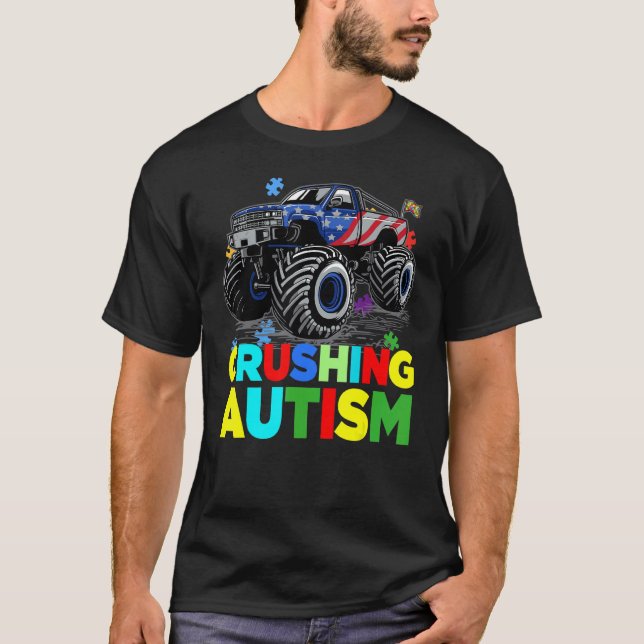 Camiseta Camión Mega Autismo 2 (Anverso)