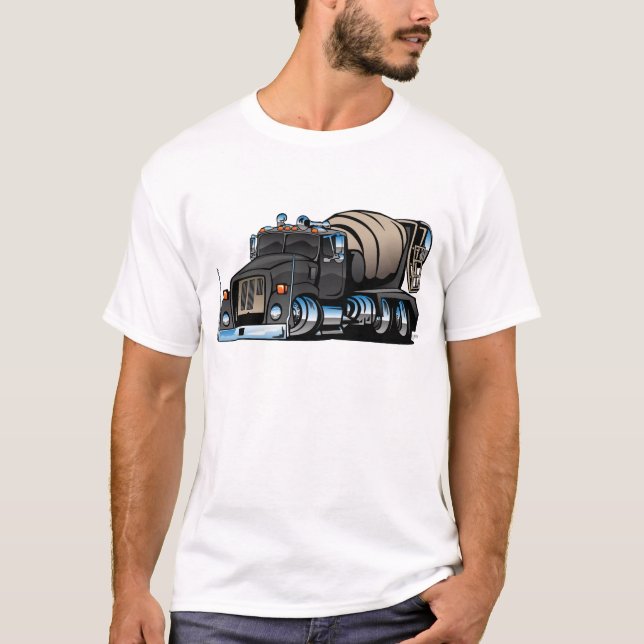 Camiseta Camión mezclador de cemento (Anverso)