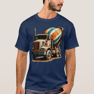 Camiseta Camión mezclador de concreto 2