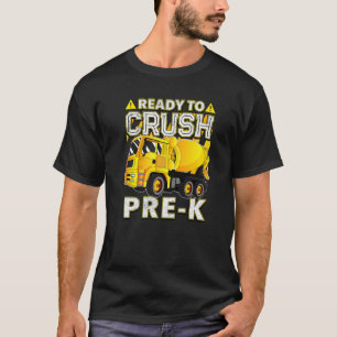 Camiseta Camión Mezclador De Hormigón Listo Para Aplastar P