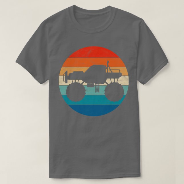 Camiseta Camión Monster (Diseño del anverso)