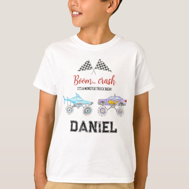 Camiseta Camión Monster (Anverso)