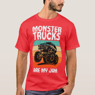 Camiseta Camión Monster Camión Monstruo Camión Monstruo par
