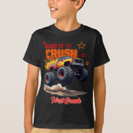 Camiseta Camión Monster "Crush First Grae" Tee