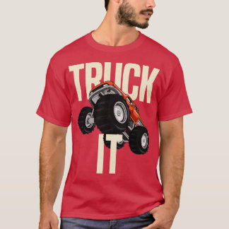 Camiseta Camión Monstruo 4x4 Camión Cowboy Cowboy Camión Ca