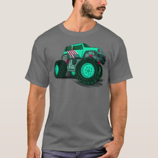 Camiseta Camión Monstruo Americano