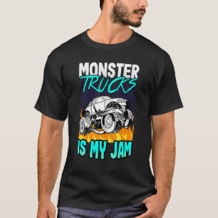 Camiseta Camión Monstruo Antiguo Es Mis Motores Geniales Pa