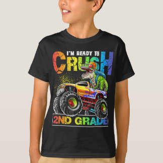 Camiseta Camión monstruo aplastó a niños de segundo grado d