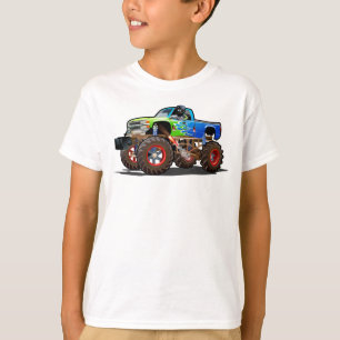 Camiseta Camión monstruo de dibujos animados