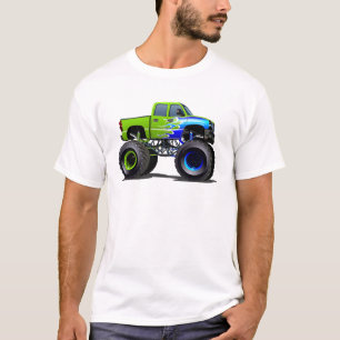 Camiseta Camión monstruo de dibujos animados