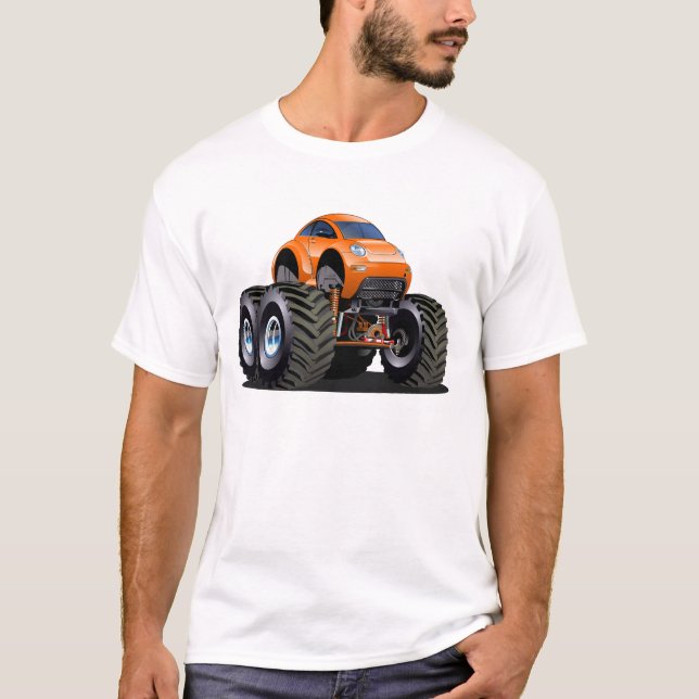 Camiseta Camión monstruo de dibujos animados (Anverso)
