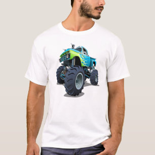 Camiseta Camión monstruo de dibujos animados
