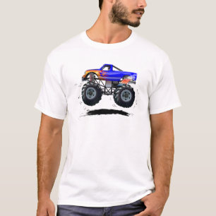 Camiseta Camión monstruo de dibujos animados