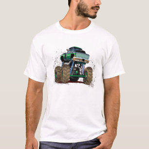 Camiseta Camión monstruo de dibujos animados