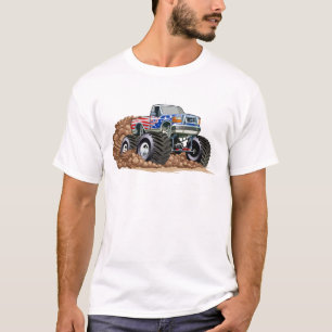 Camiseta Camión monstruo de dibujos animados