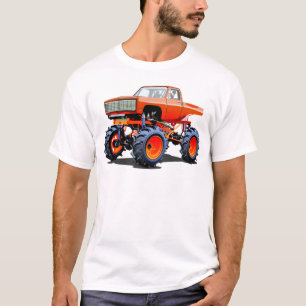 Camiseta Camión monstruo de dibujos animados