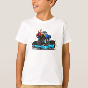 Camiseta Camión monstruo de dibujos animados