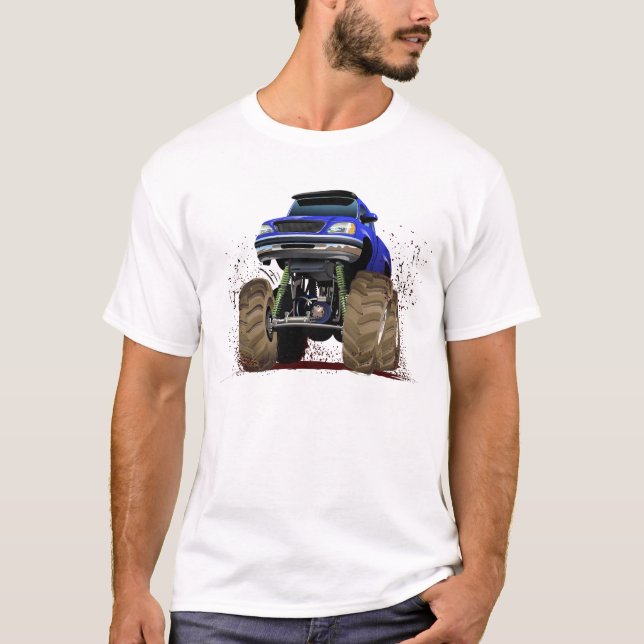 Camiseta Camión monstruo de dibujos animados (Anverso)