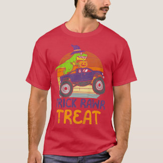 Camiseta Camión Monstruo de Dinosaurio de Rawr Trick Trick 