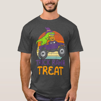 Camiseta Camión Monstruo de Dinosaurio de Rawr Trick Trick 