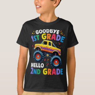 Camiseta Camión Monstruo de Graduación de 1º Grado