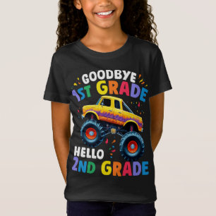 Camiseta Camión Monstruo de Graduación de 1º Grado