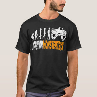 Camiseta Camión monstruo de la evolución 2
