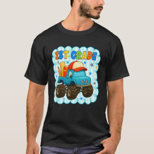 Camiseta Camión Monstruo de la Pandilla de 1er Grado De vue