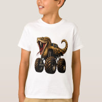 Camión Monstruo de Serpiente de Cascabel Veneno