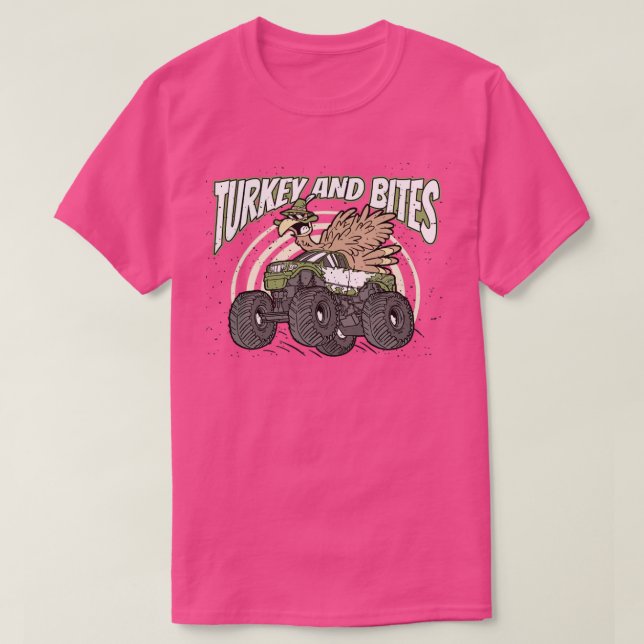 Camiseta Camión monstruo de Turquía (Diseño del anverso)