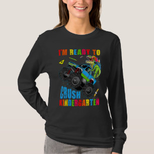Camiseta Camión Monstruo Dinosaurio de Kindergarten Crush d