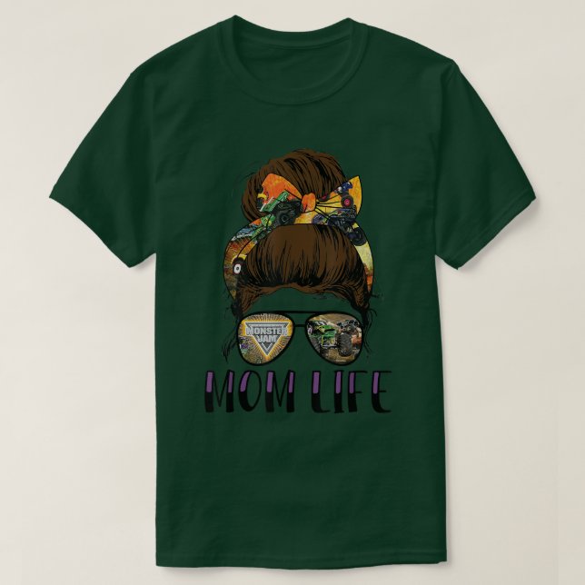 Camiseta Camión Monstruo Es Mi Jam Para Los Amantes Del Cam (Diseño del anverso)