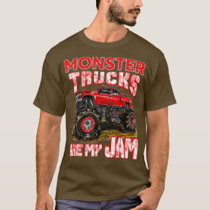 Camiseta Camión Monstruo Es Mi Jam Para Los Amantes Del Cam