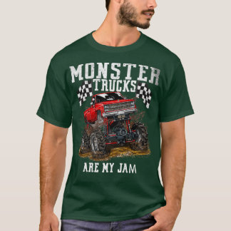 Camiseta Camión Monstruo Es Mi Regalo de Jam para Jóvenes y