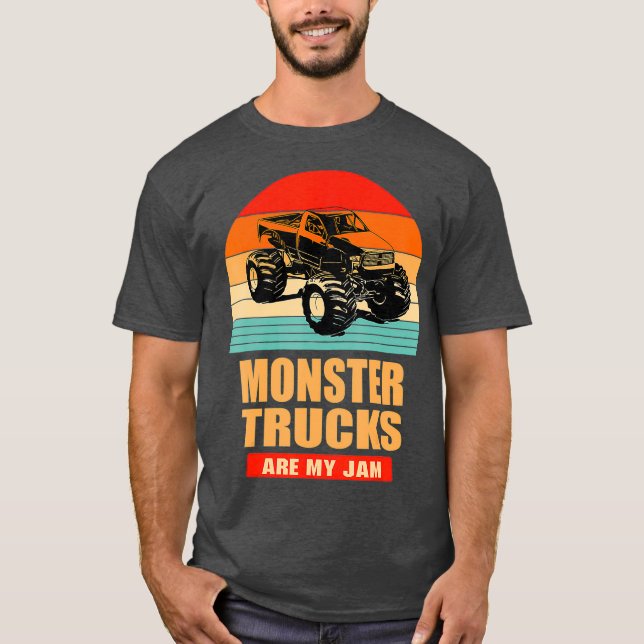 Camiseta Camión monstruo es mi vintage (Anverso)