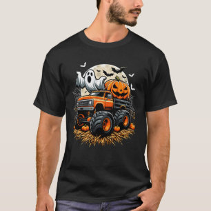 Camiseta Camión Monstruo Ghost Ride Halloween Jack-O_-Lante