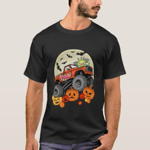 Camiseta Camión Monstruo Halloween Fantasma Calabaza Espelu