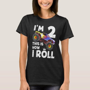 Camiseta Camión Monstruo Infantil Im 2 Así Es Como Giro