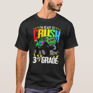 Camiseta Camión Monstruo Listo Para Aplastar El Tercer Grad