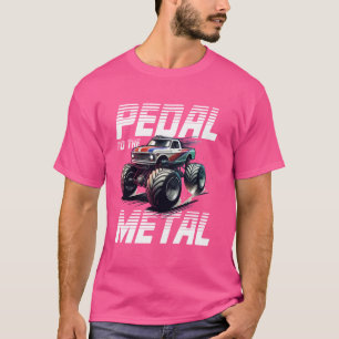 Camiseta Camión Monstruo Pedal a Fondo Aventura Todoterreno