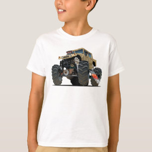 Camiseta camión monstruo personalizado