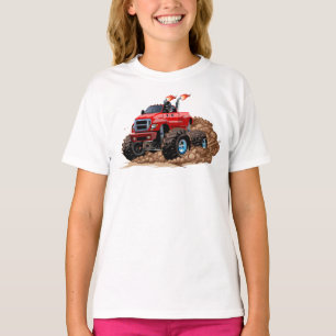 Camiseta camión monstruo personalizado