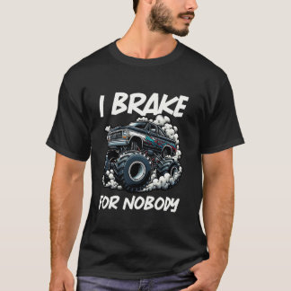 Camiseta Camión Monstruo Que Frené Para Nadie Fuera De La A